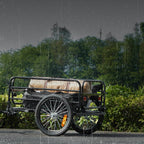 Faltbarer Fahrrad-Gepäckanhänger– Traglast 73 kg