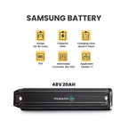 T7 Pro 52V 20Ah Herausnehmbarer Samsung Li-Ionen-Akku